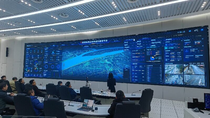 市城市运行管理中心工作专班到我区调研指导区城运中心工作